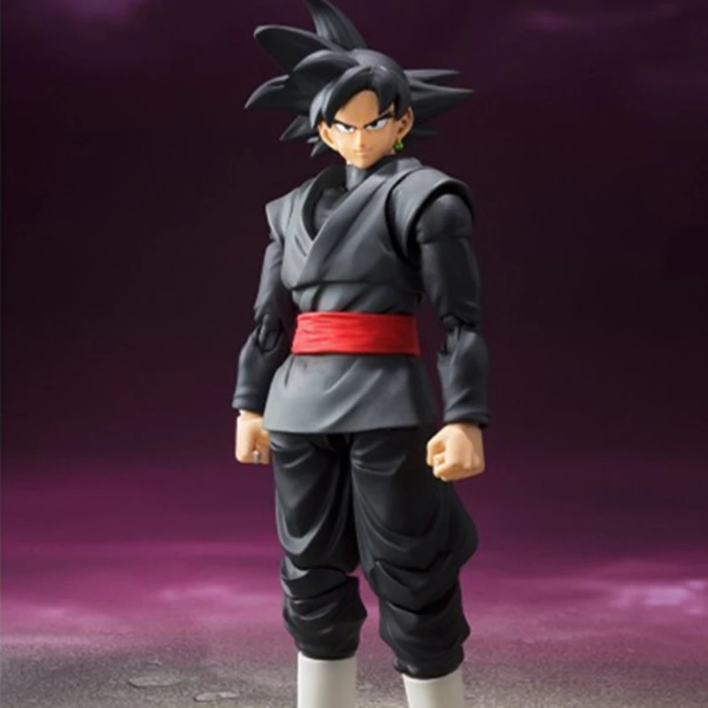 Figurine d'action Dragon Ball assemblée, modèle en PVC, Super Saisuperb, Zamasu Goku, SHF noir, décoration intensifiée, jouet cadeau