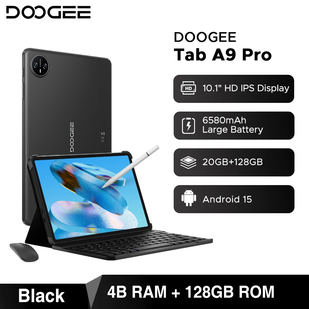 DOOGEE Tab A9 Pro+ 11インチ 30GB+128GB グレー DOOGEE Tab A9 Pro+ - Android 15 Smart Tablet | Affordable Tablet