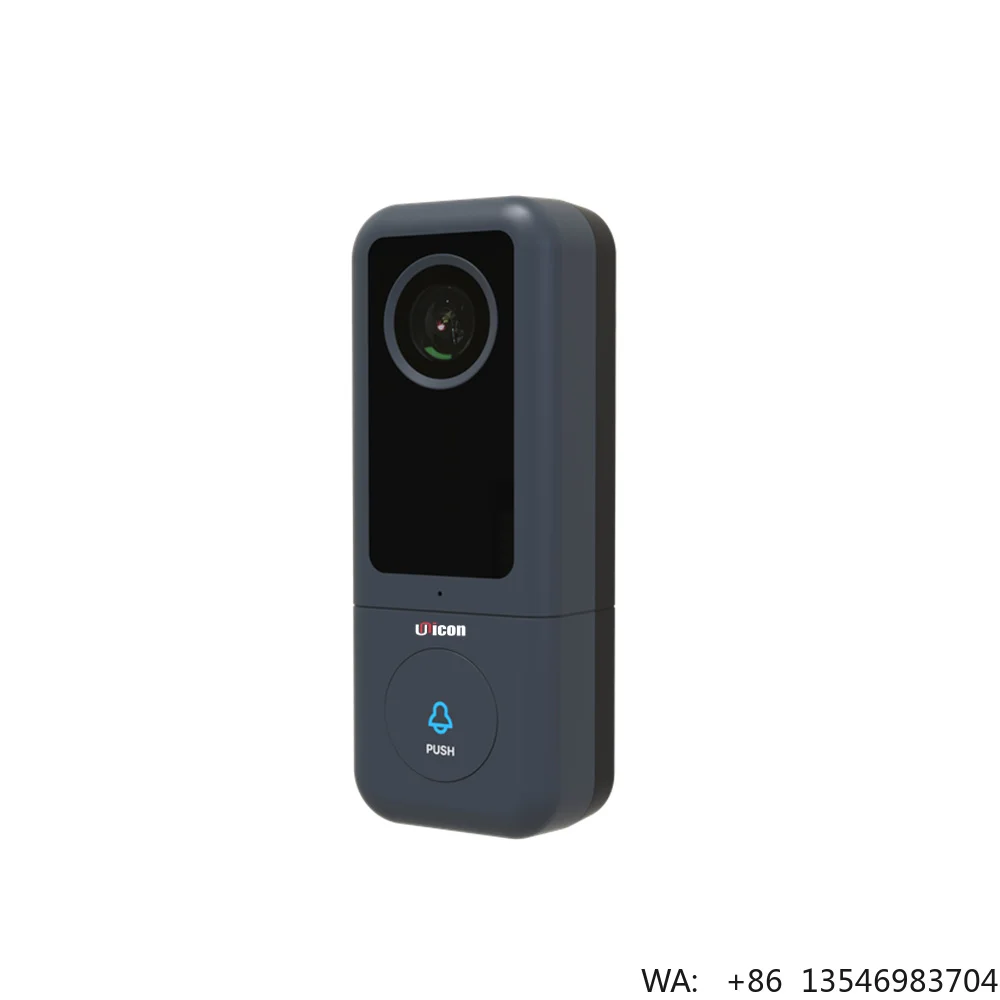 DC AC Power Supply 2K HD Video Doorbell Camera Smart Wireless Video Door Intercom for Apartments