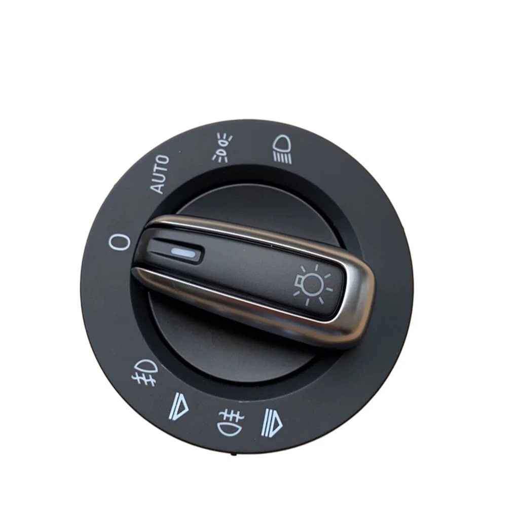 High Quality Chrome Headlight Fog Lamp control Switch 4FD 941 531A 4F1 941 531E For  A6 C6 4F S6 RS6 Q7 A6 4F