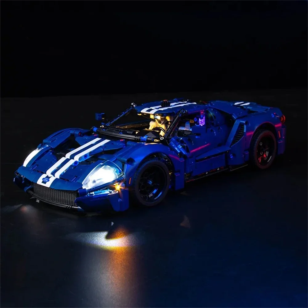 42154 Car Ford GT Technic Led Light Kit Not Building Blocks (Only Brick Led)