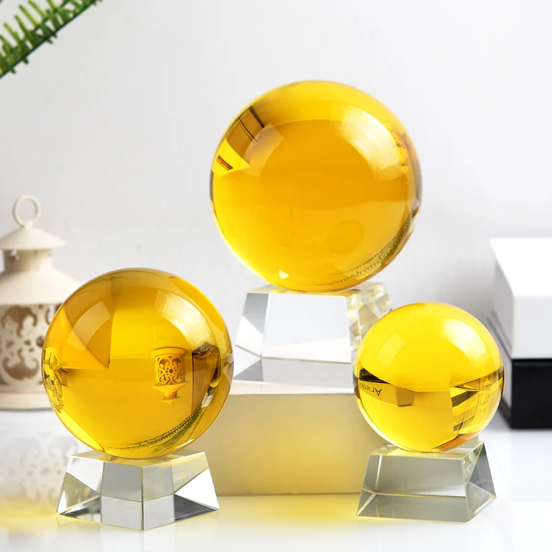 Large  # 2020  home -guarding exorcising efficacious Talisman House Money Drawing FENG SHUI citrine Crystal ball