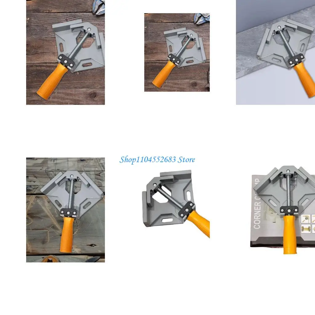 

Y6GD 90 Degree Corner Clamps for Woodworking Clamp Tool Fast Adjustable Quick Spring Holder Photo Picture Frame
