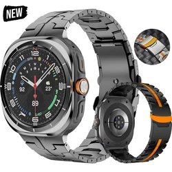 Metal Band For Galaxy Watch Ultra 47mm Bracelet No Gaps Strap For Samsung Galaxy Watch Ultra Watchband Accessories Correa