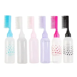 Hair Dye Applicator Bottles Plastic Shampoo Bottle Coloring Smudge Tool Hairdressing Supplies Multipurpos Practical Dyeing Brush