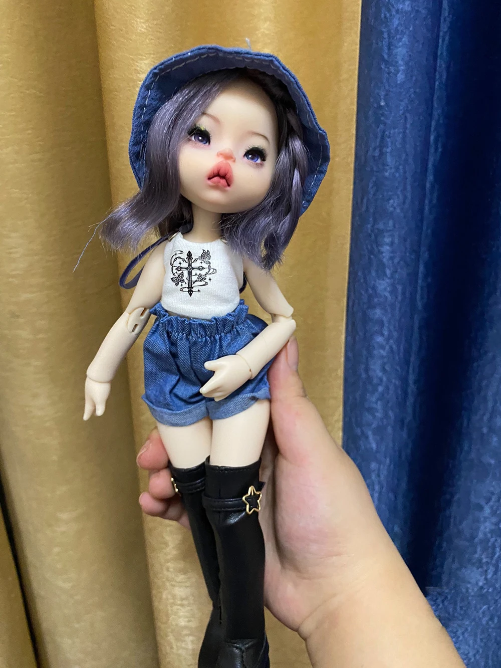 BJD Doll 1/6-LIS Resin Doll Art Model High Quality Toy DIY Makeup