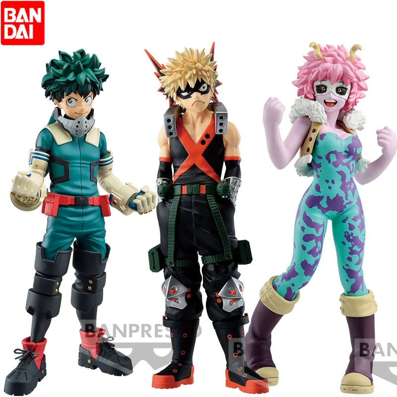 

Bandai, эпохи героев, моя геройская академия, аниме мидория, Izuku, Bakugou Katsuki, фигурка персонажа, Коллекционная модель, Мультяшные игрушки, подарок