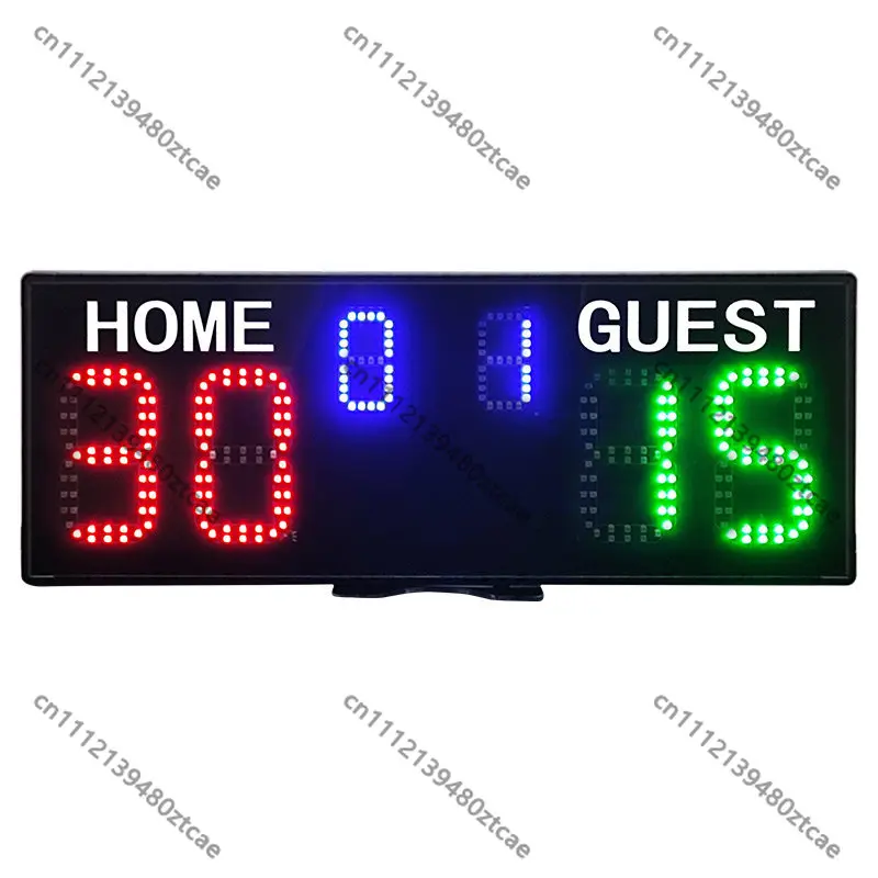 LED Electronic Scoreboard, Basketball Tennis Match Countdown Timer,Rechargeable Referee Digital Scoring Device,Screen LED Score