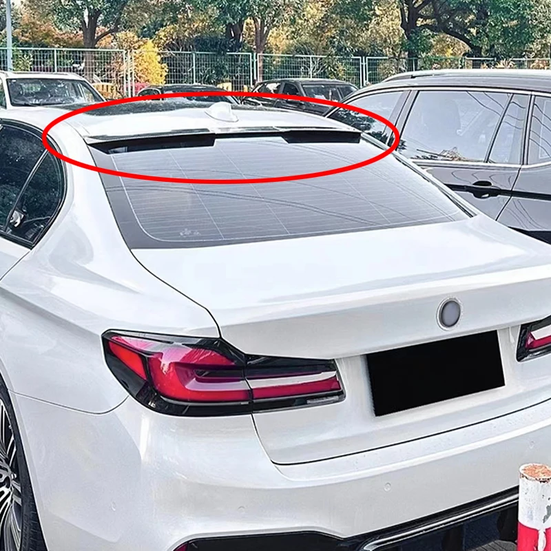 

For BMW 5 Series G30 F90 M5 525i 530i rear window roof spoiler body sports modification kit 2018 2019 2020 2021 2022 2023