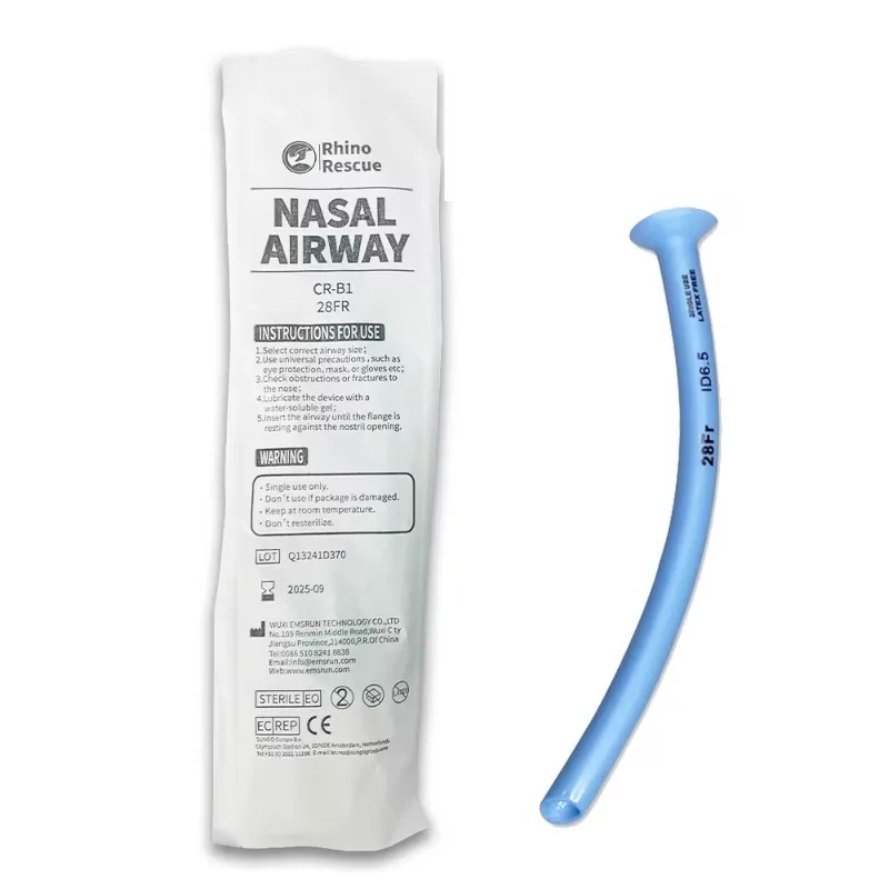 1pc Disposable Nasal Pharyngeal Duct  7mm PVC Nasopharyngeal Catheter Medical Nasal Catheter Soft Medical First Aid Kit Supplies