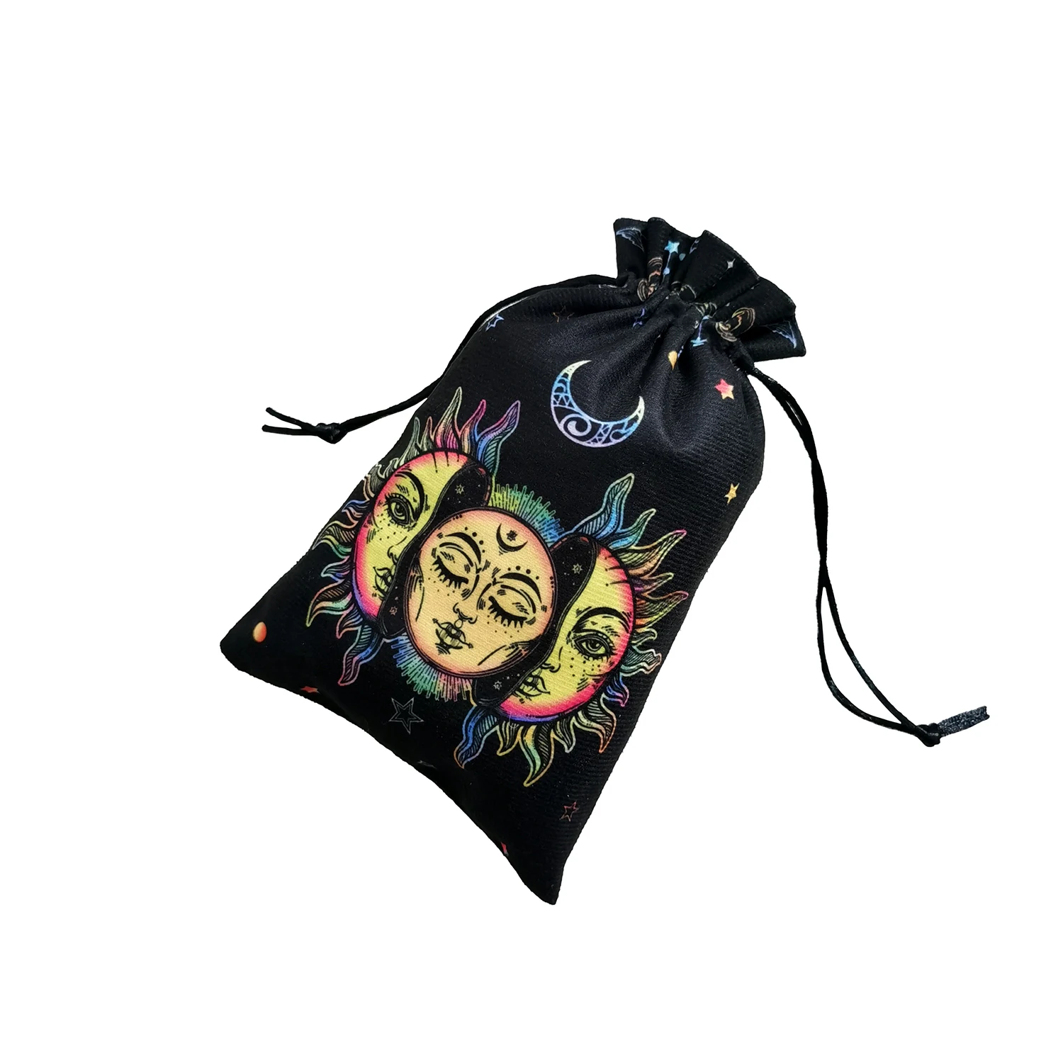 (Free Bag)1pc 29x29In Altar Tarot Card Tablecloth Sun Divination Tarots Game Tablecloth Board Playing Card Mat Velvet Tarots Bag