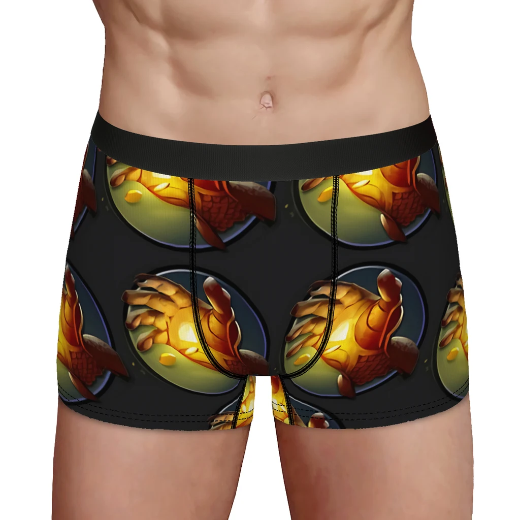 Hand Of Midas Dota Game Underpants Cotton Panties Man Underwear Sexy Shorts Boxer Briefs