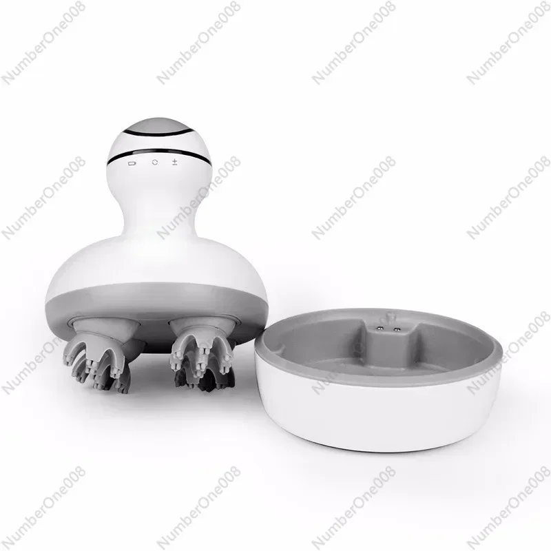 

Head Massager, Rechargeable 7-level Waterproof Electric 3D Scalp Massager Multi-function Head Physiotherapy Instrument