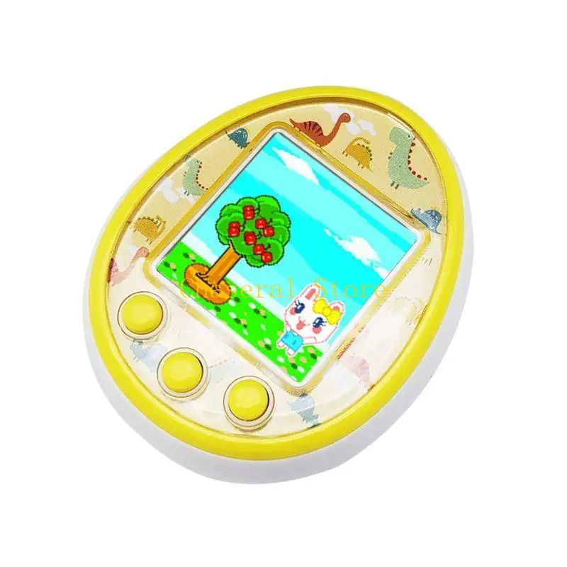 E7CE – Mini jouets électroniques pour animaux compagnie, 8 animaux en 1, cyber-chat virtuel, chargement USB, Micro Chat