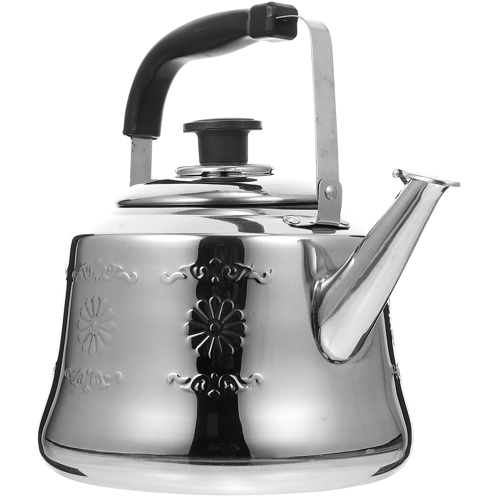 

Stainless Steel Water Kettle Tea Pot Anti Scalding H Suitable Gas Stoves Kitchen Ware Efficient Boiling Green Black