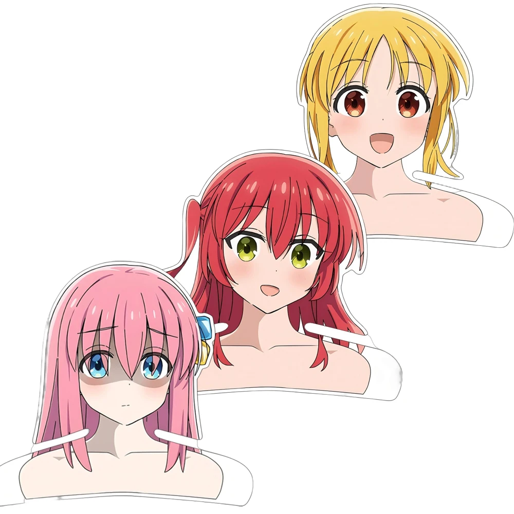 Bocchi The Rock-percha humanoide periférica Gotoh Hitori Ijichi Nijika, regalos de construcción resistentes y amigables para eventos de Cosplay