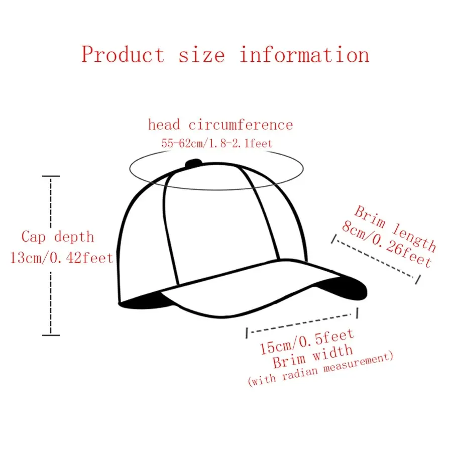 American Retro Baseball Hat Women\'s Soft Top Letter Washed Cowboy Duck Tongue Hat Wide Brim Big Head Surrounding Face Small Hat