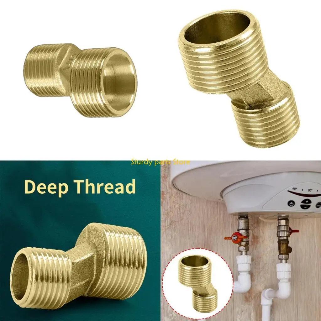 

97QC латунный смеситель для душа, угловой соединитель, герметичный сантехнический соединитель, модернизация для обслуживания и