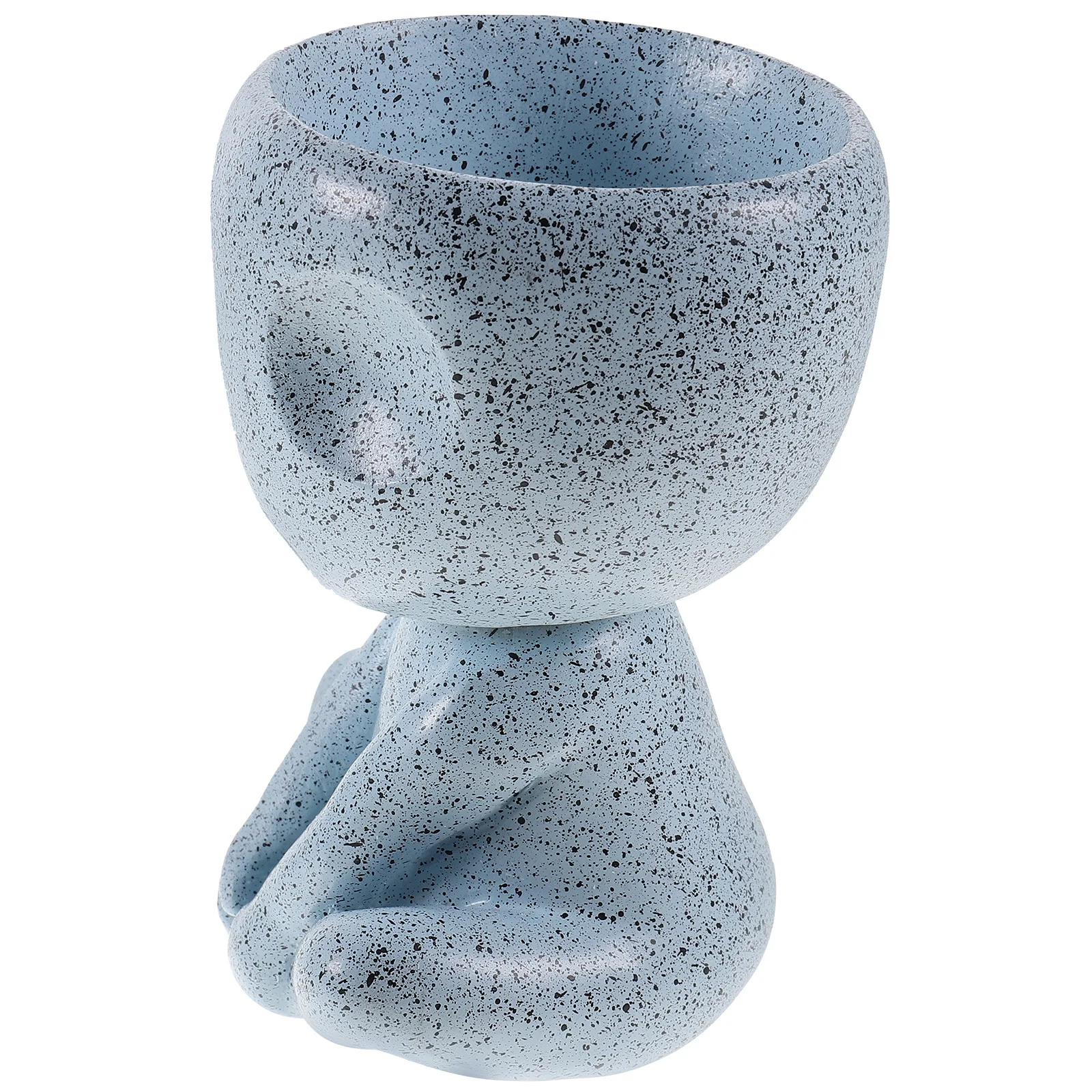 

Mini Flower Pot Cute Cartoon Resin Planter for Indoor Outdoor Plants Garden Decor Small Succulent Container Unique Decorative