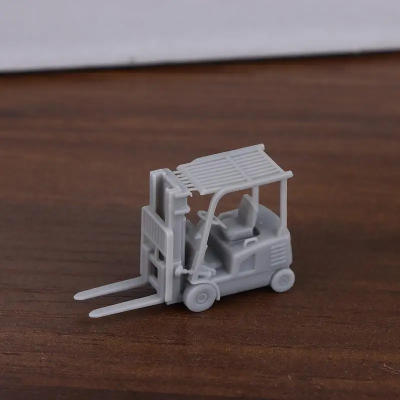 1/144 Scale Forklifts & Lift Trucks MODEL KIT Realistic Construction Vehicle Toy Mini Engineering Car Forklift Model