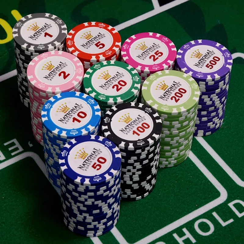 50 fichas de póquer de cerámica Texas Hold'em, fichas de póquer de cerámica, fichas de Mahjong, juegos de mesa