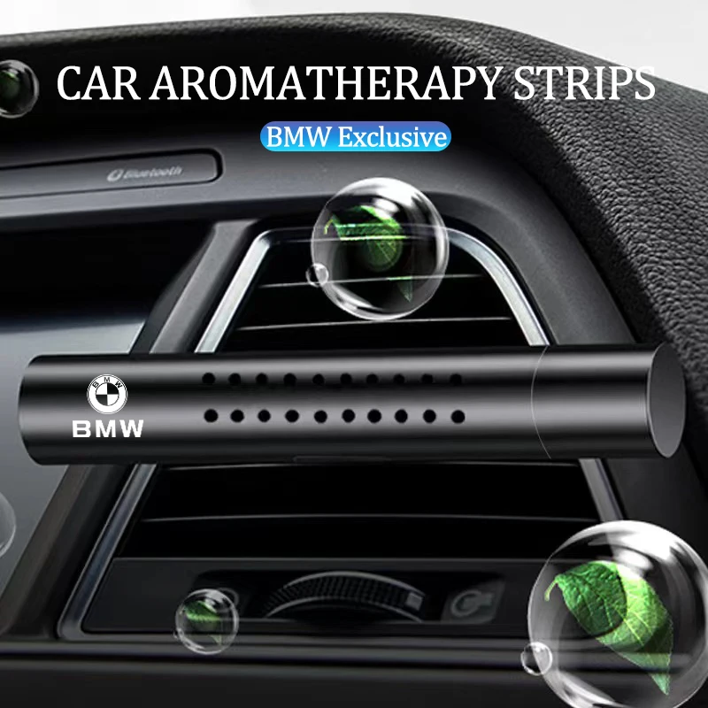 Car Aromatherapy Strip Air Freshener Perfume Auto Accessorie For BMW E46 E90 E60 F30 F10 E39 E36 F20 G20 G30 E92 E87 E91 X5 E70