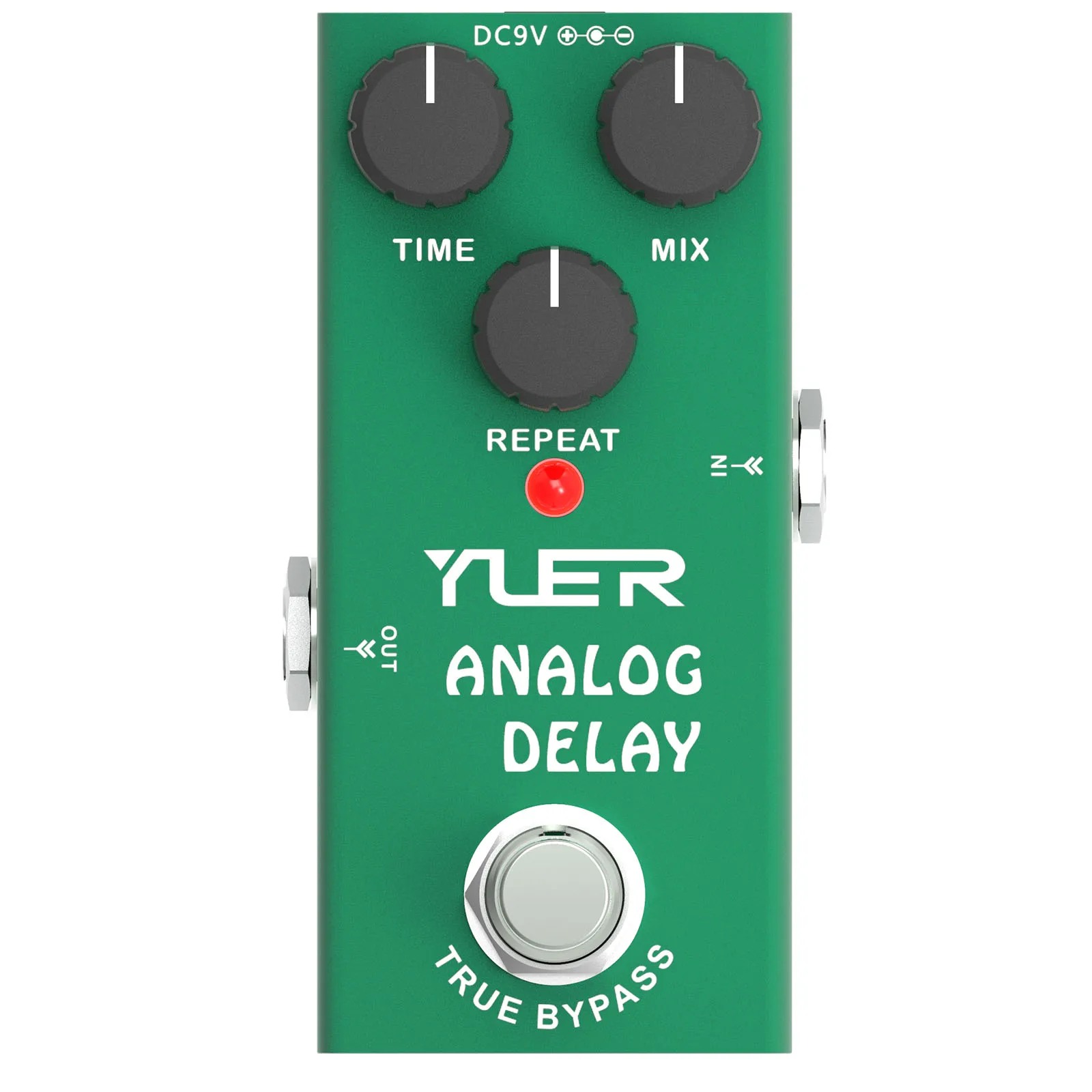 guitar effect pedal Analog Delay True Bypass Full Metal Shell Guitar Parts & Accessories Mini Single Type Dc 9V True Bypass