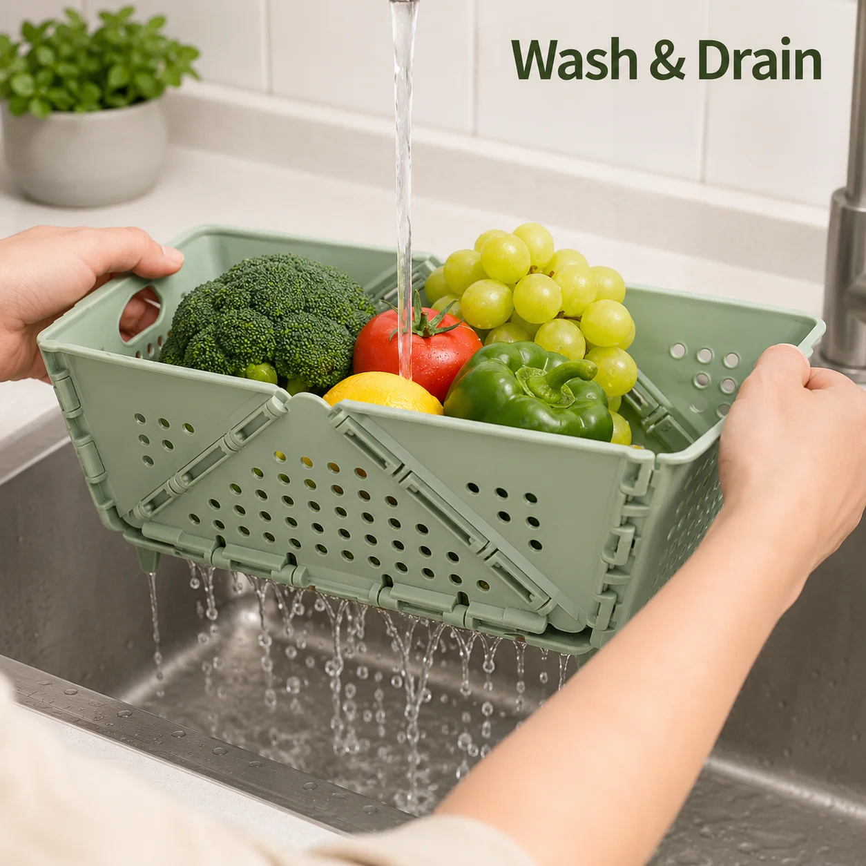 Cesto Dobrável de Plástico par - Compost Bin Countertop avaliação e preço