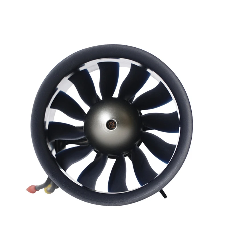 FMS 70mm Ducted Fan Jet EDF Unit 4S Pro V2 12 blade With 2845 KV2750 Motor (Optional) Engine Power RC Airplane Model Plane Parts