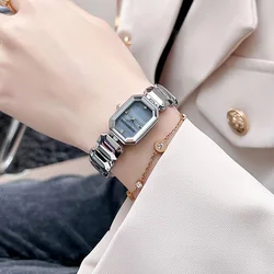 Creative Steel Women Watches Dress Bracelet Wristwatches Ladies Square Waterproof Female Clock Relogio Feminin