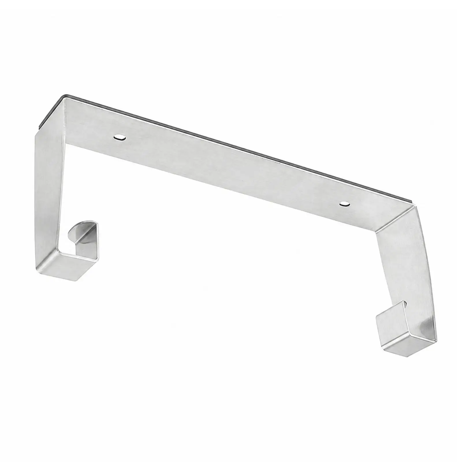 Bowed Metal Paper Roll Holder Space-Saving Open-Frame Paper Towel Holder with End Supports Compact for Sink Area, Restroom,