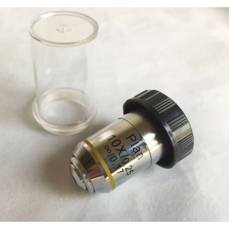 ProScope Microscope Objective Lens 10X / 0.25 Infinity Plan Achromatic DIN! Free Shipping