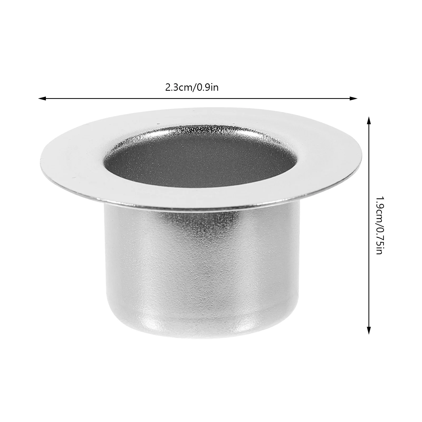 6 قطعة أصحاب الشمعدان المعدنية مقاومة للحرارة سبيكة الفن التصميم الإبداعي Tealight الحاويات المنزل منضدية حلية