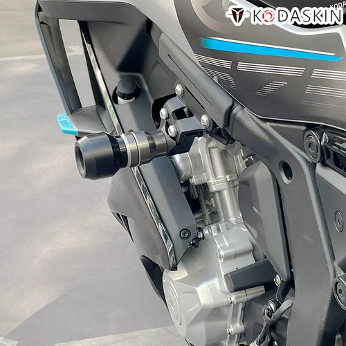 Imagen 2 del producto Accesorios de motocicleta, Protector de bloque de protección contra caídas de motor para CFMOTO 675 SR-R 675SRR 2024 2025