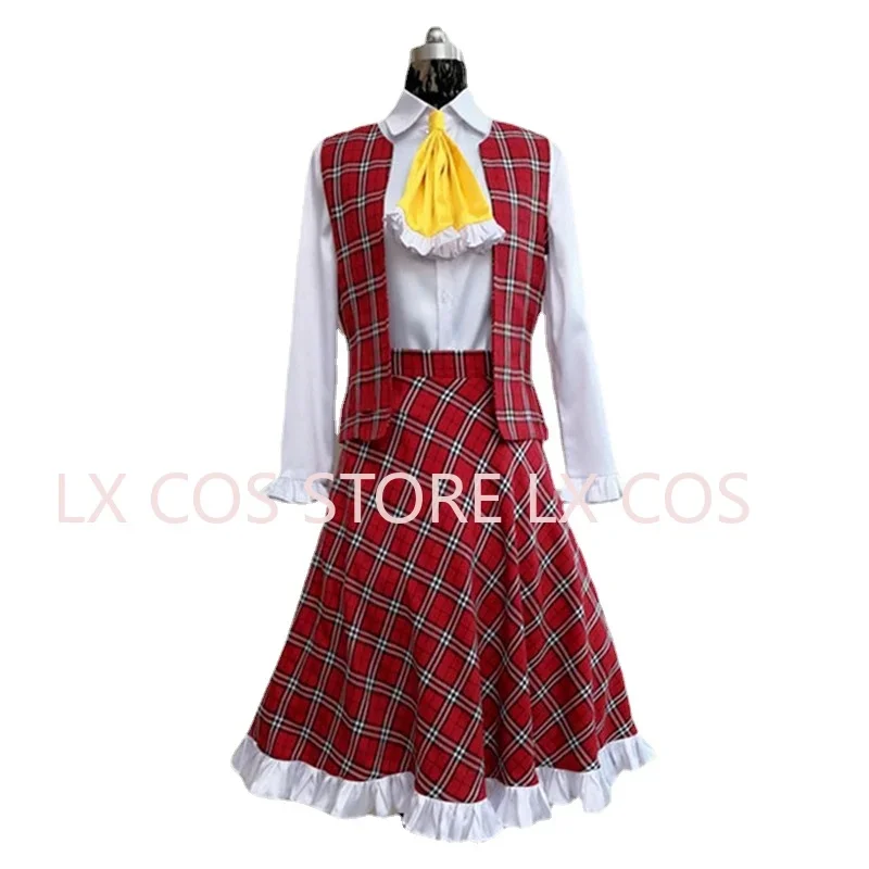 Anime TouHou Project Kazami Yuuka Cosplay Costume Green Wig Custom Size Any Size