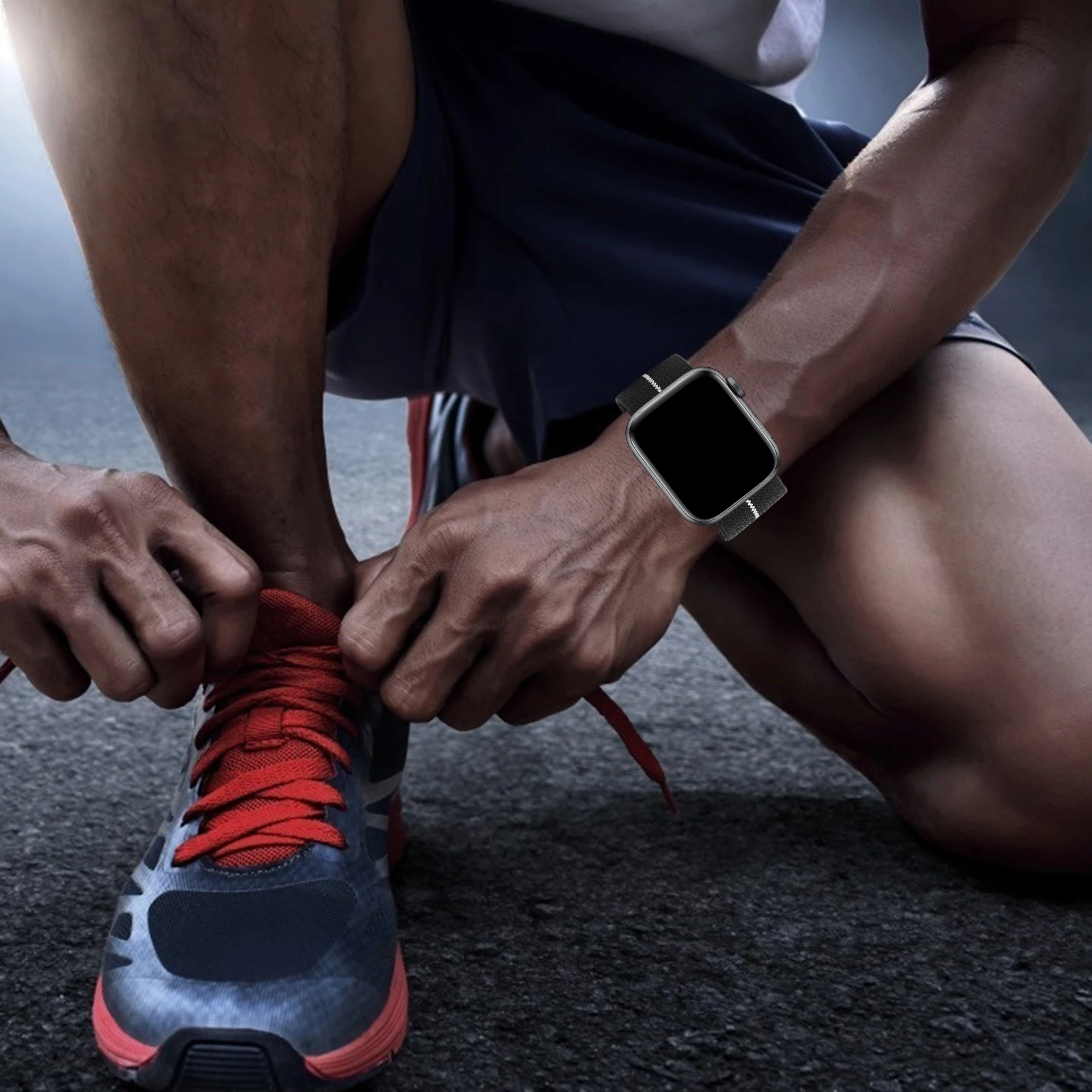 

Breathable Nylon Watchband Smooth Soft Skin-Friendly Strap Free Size Fit Most Watches Fashion Wrist Strap for Men Women