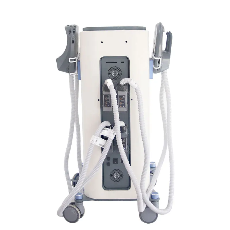 Non invasive 15 tesla 200Hz EMSZERO stimulates muscle growth reduces fat and shapes a fit body EMS body shaping machine