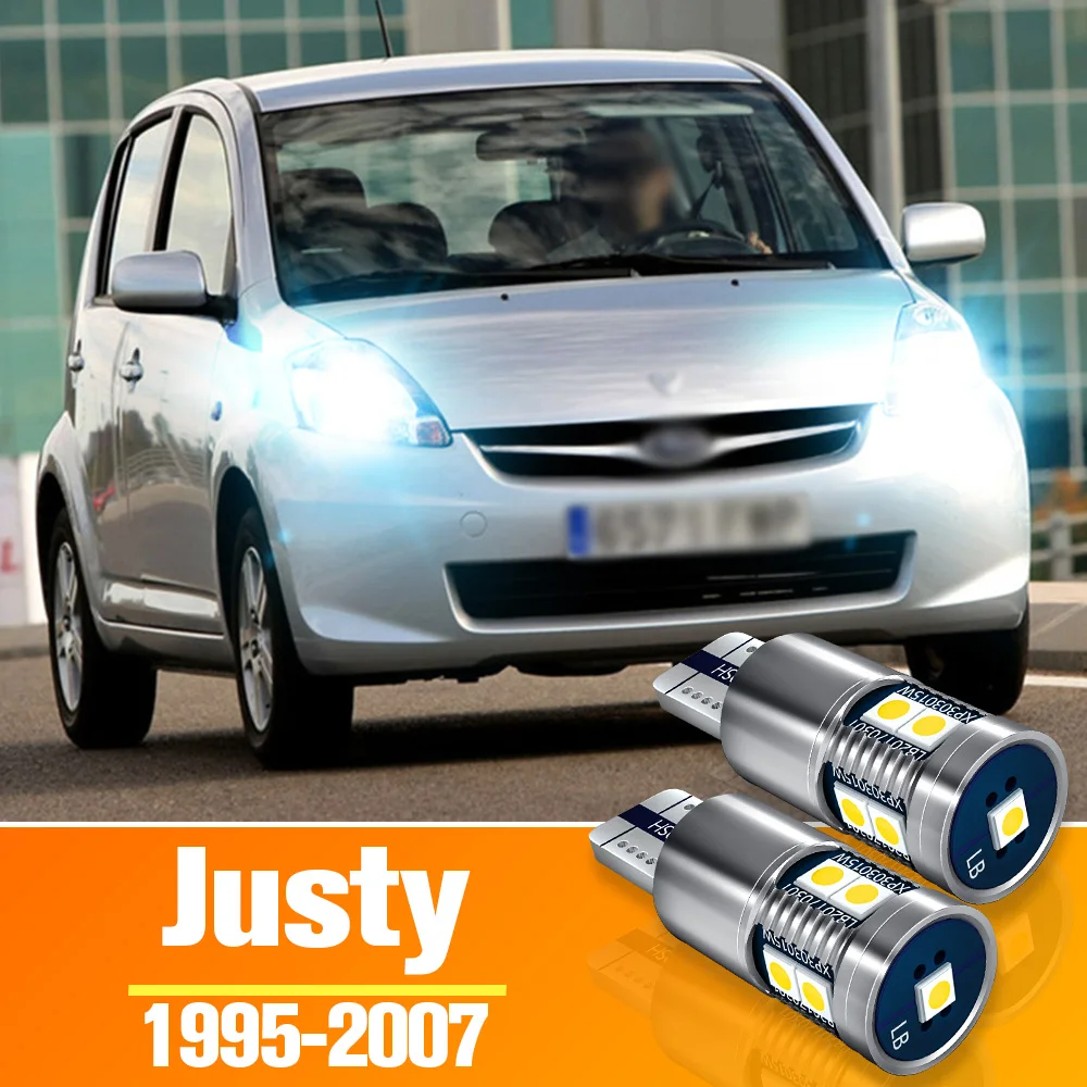 2pcs LED Parking Light For Subaru Justy Accessories Bulb 1995-2007 1997 1998 1999 2000 2001 2002 2003 2004 2005 2006 Clearance L