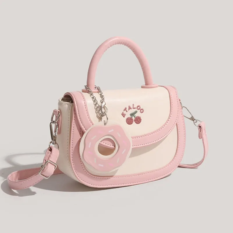 Słodkie słodkie torby Crossbody nastoletnie dziewczyny Kawaii torba na ramię 2024 nowa torebka z nadrukiem zapałek Bolsa Mujer Сумка siodełko