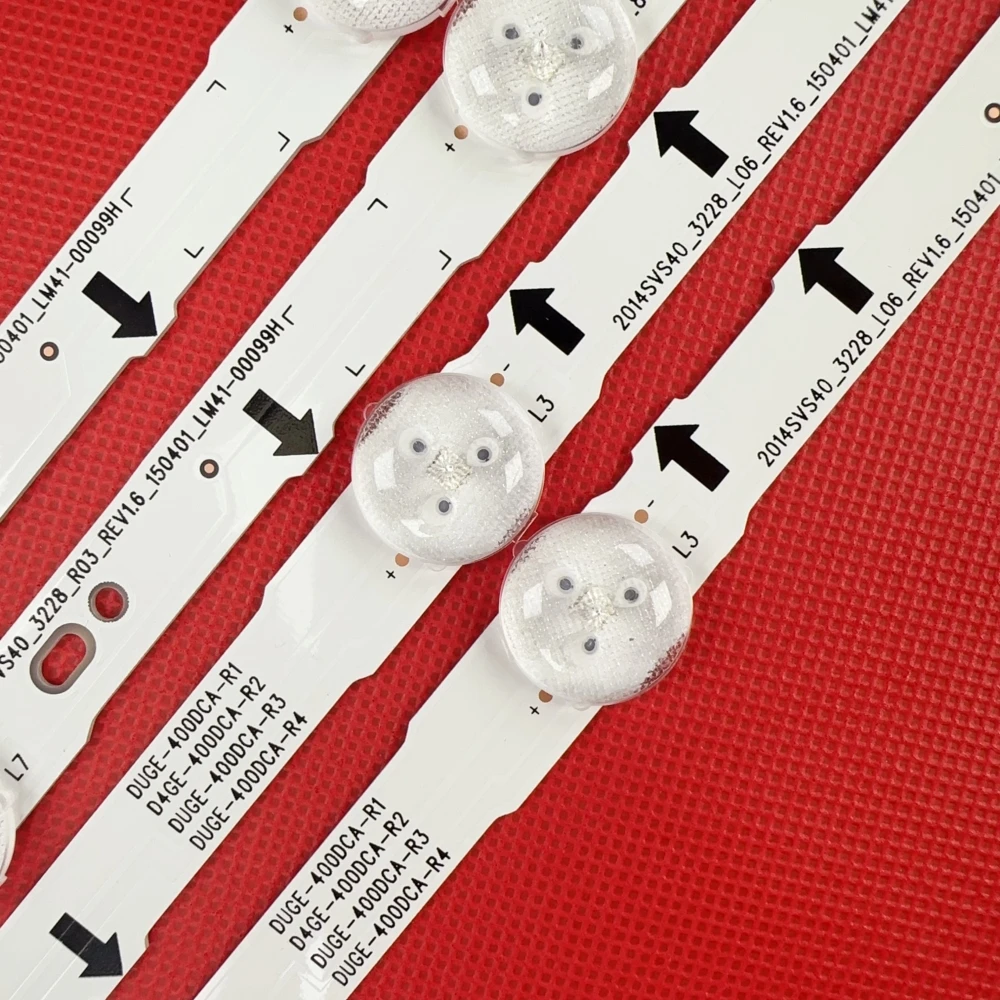 LED Backlight For UE40H5000 UE40H6500 UE40H5500 UE40H6200 D4GE-400DCB-R2 UE40H5100 CY-GH040HGLV2H, CY-GH040HGLV3H UE40H6400