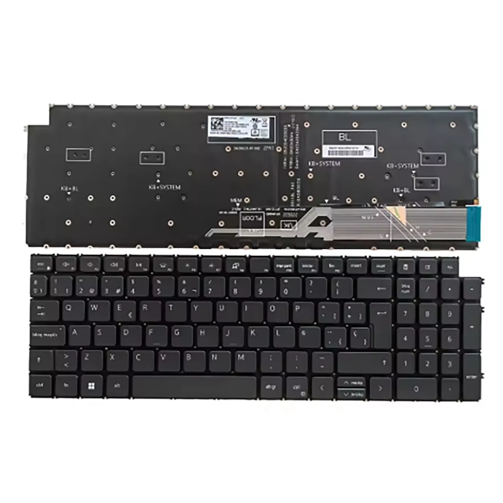 SP for Dell Inspiron 3510 3511 3515 3525 5510 5515 5518 7510 7610 P106F P108F P117F P112F 15 Plus 7510 16 Plus 7610 keyboard