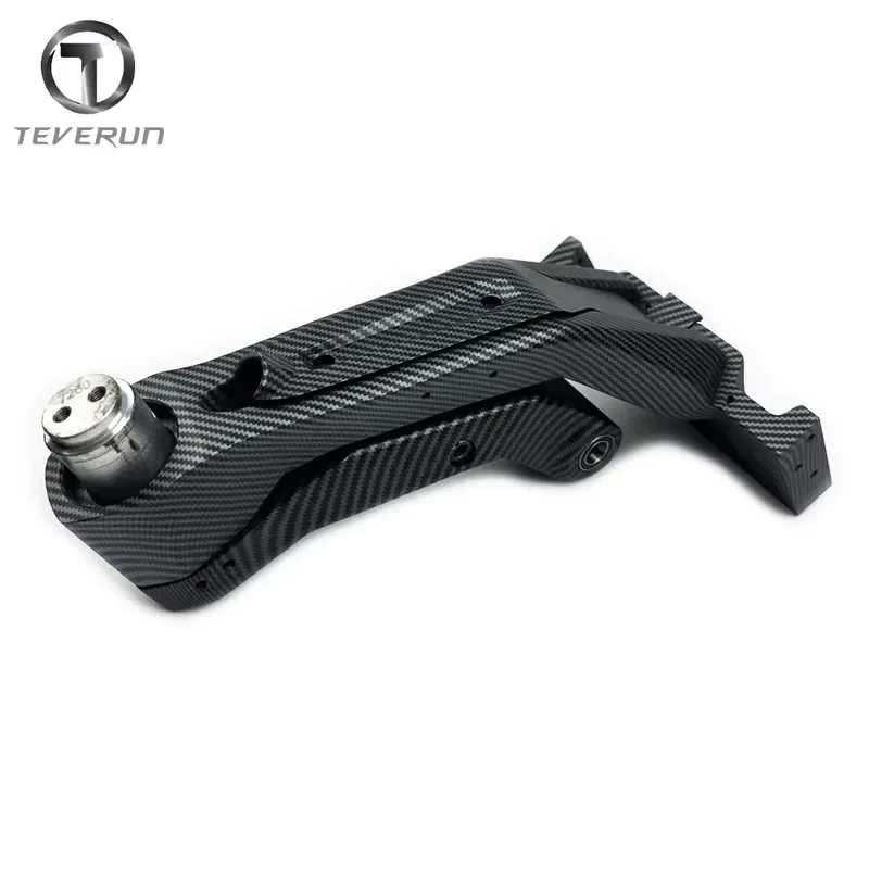 2025 Teverun 7260R Carbon Fiber Update Kit 150mm Rear Adjustable Suspension Rotary Frame Front Neck Connector for Scooter