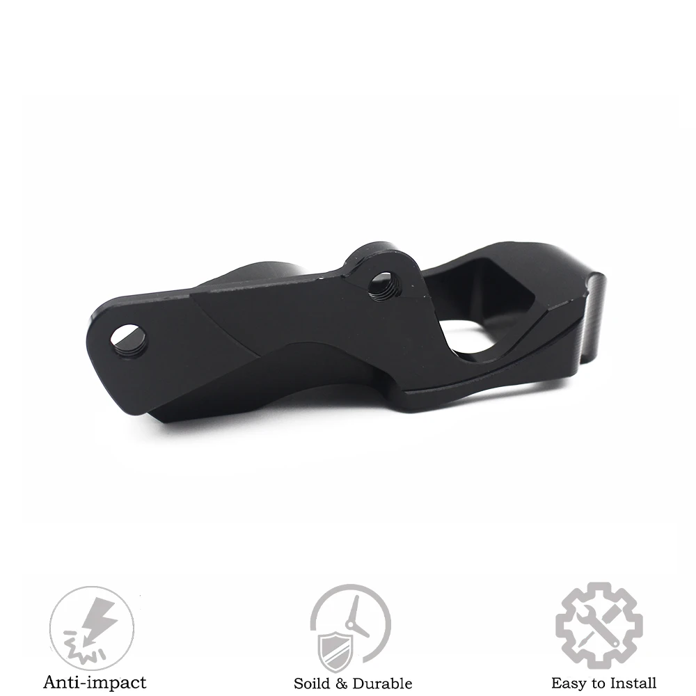 Pokhaomin Motorcycle Modified Abalone Radiation Caliper m50 Adapter CNC Code Anode Straight Up for Spring Sprint 150