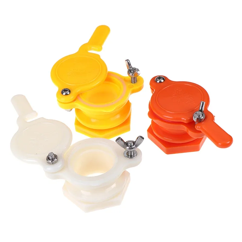 1  Plastic Honey Spout Shaker Bucket Accessories Beekeeping Tools High Quality Gate Valve