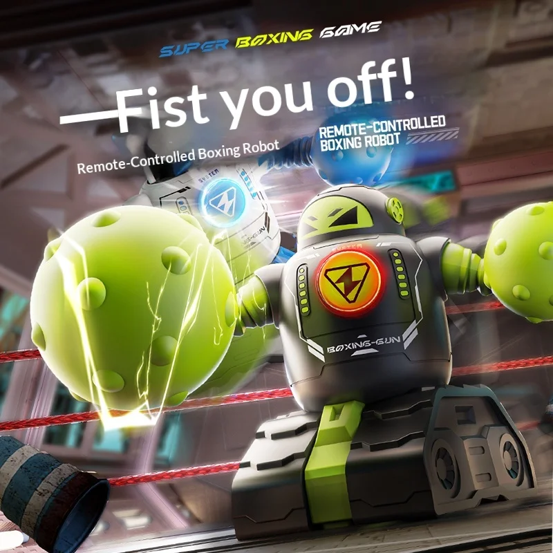 

RC Combat Car with Punching Ejection Action Remote Control Battle Toy for Boys Parent Child Bonding Time