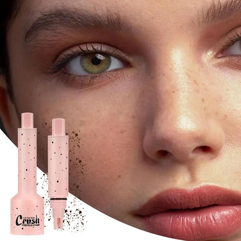 Faux Freckles Stamp Quick-Dry Gentle Fake Freckles Pen Non-irritating Makeup Tool for Beginners Enthusiasts Professionals Women