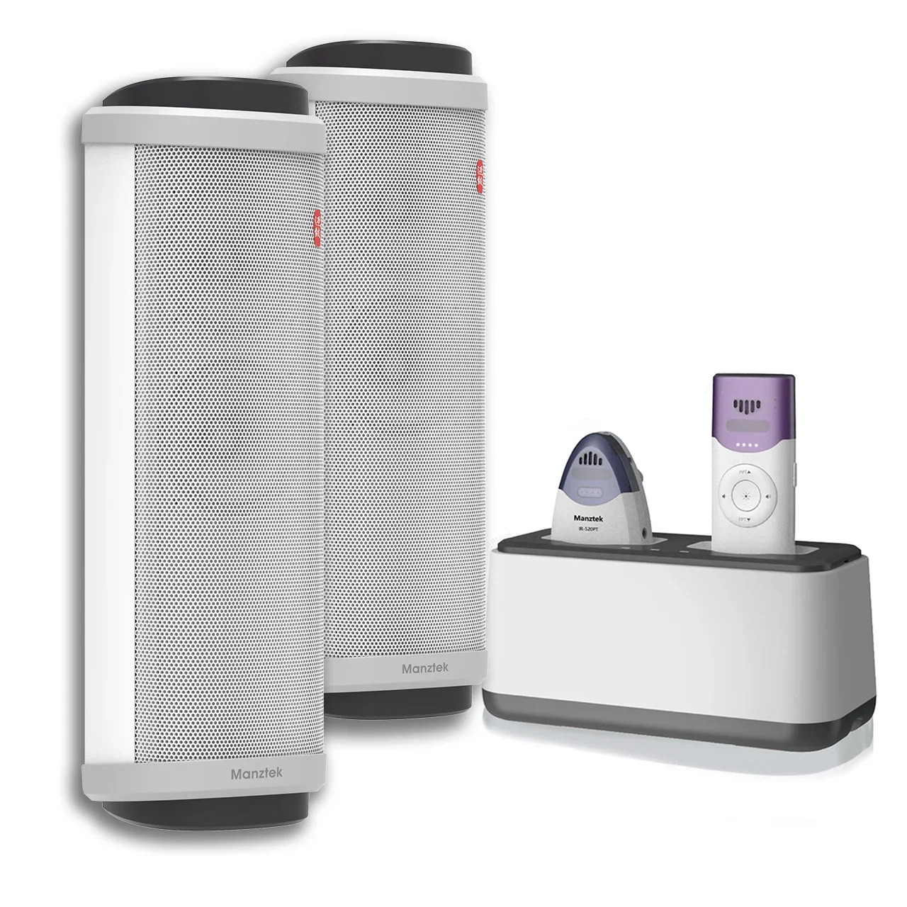 

Набор микрофонов для классной комнаты Manztek IR-S2, обучающая звуковая система для школьного использования