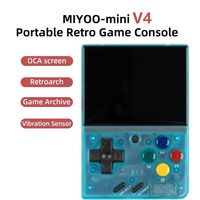 MIYOO MINI V4 Retro Video Game Console Portable Console Retro Arch Linux System Pocket Handheld Game Player Gift