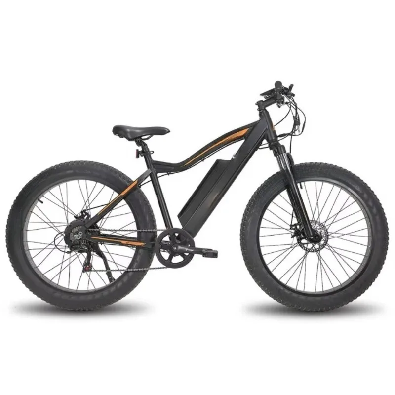 BR JOYKIE Most Attractive Electric Fat Tire Bike 500w 48v Fat Ebike 26 Inch Mountain Bike Ebike
