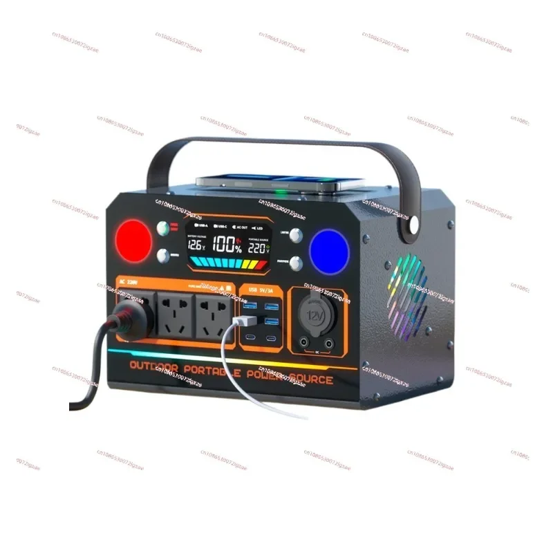 Mobile outdoor power supply 220V portable large-capacity live broadcast with socket battery self-driving tour camping power